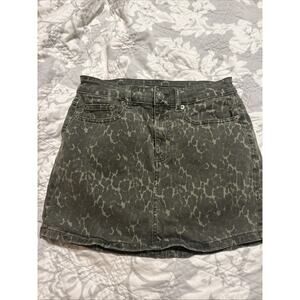 American Eagle Jean Skirt Womens Size 4 Hi-Rise Mini Denim